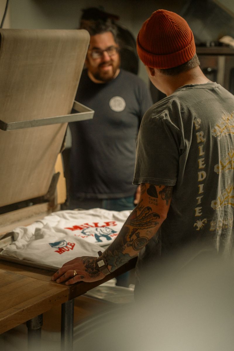 Screen Print Label